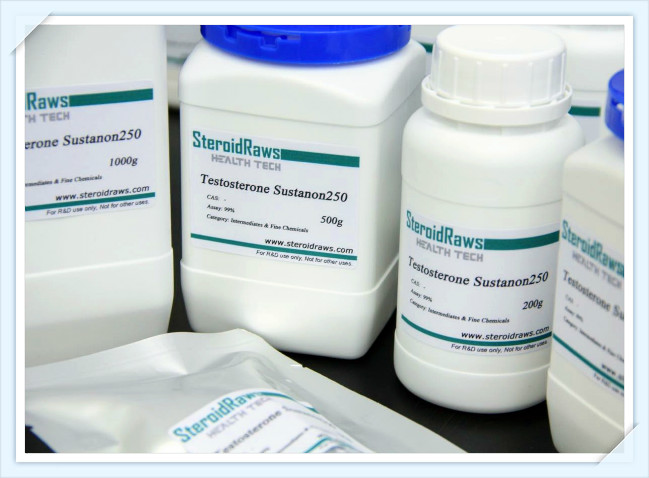 Белый смешанный сырцовый стероид пудрит су-250 стандарт тестостерона Сустанон250 УСП